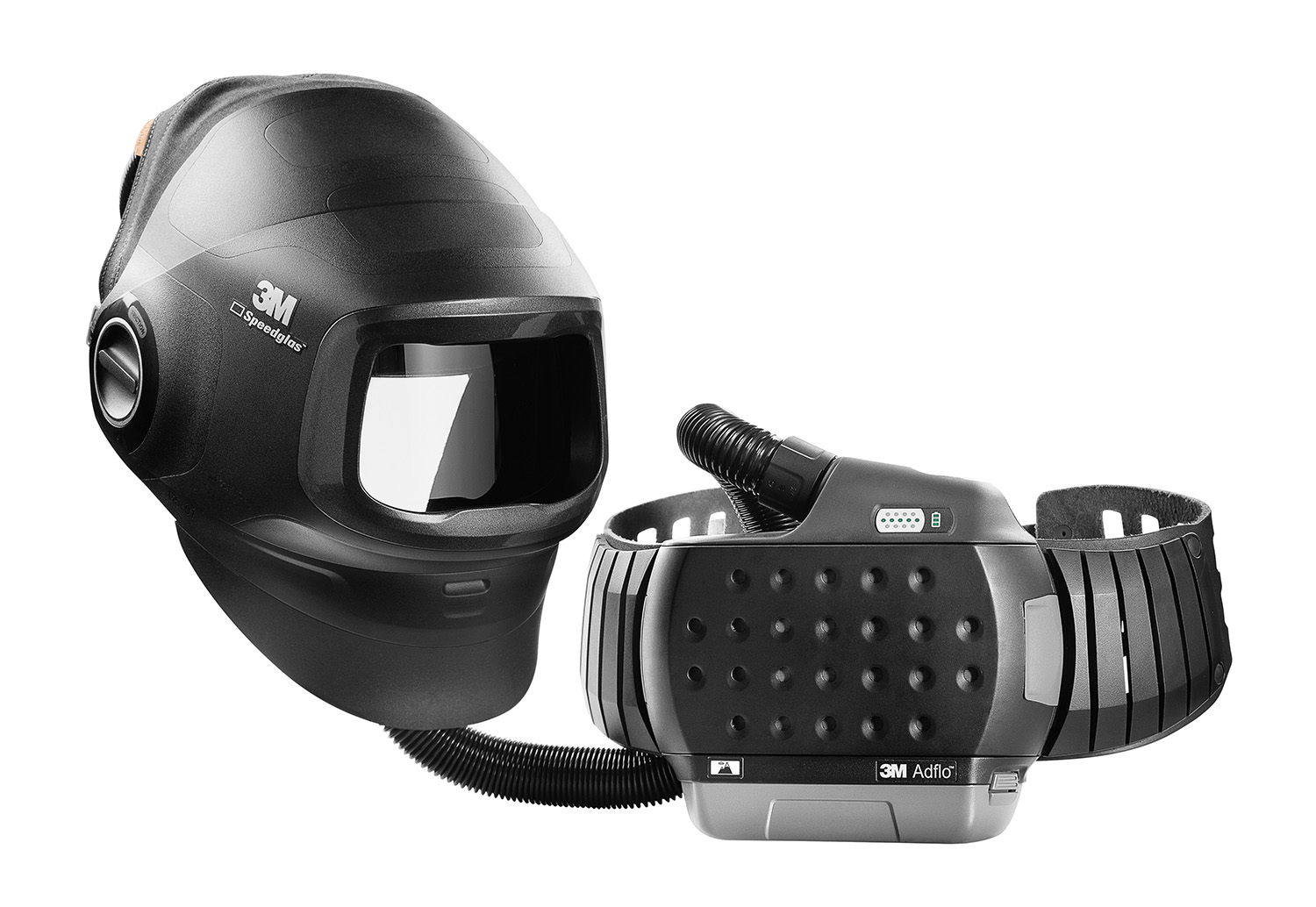3M™ Adflo™ Turbodrevet åndedrætsværnssystem med 3M™ Speedglas™ svejseskærm, G5-serien